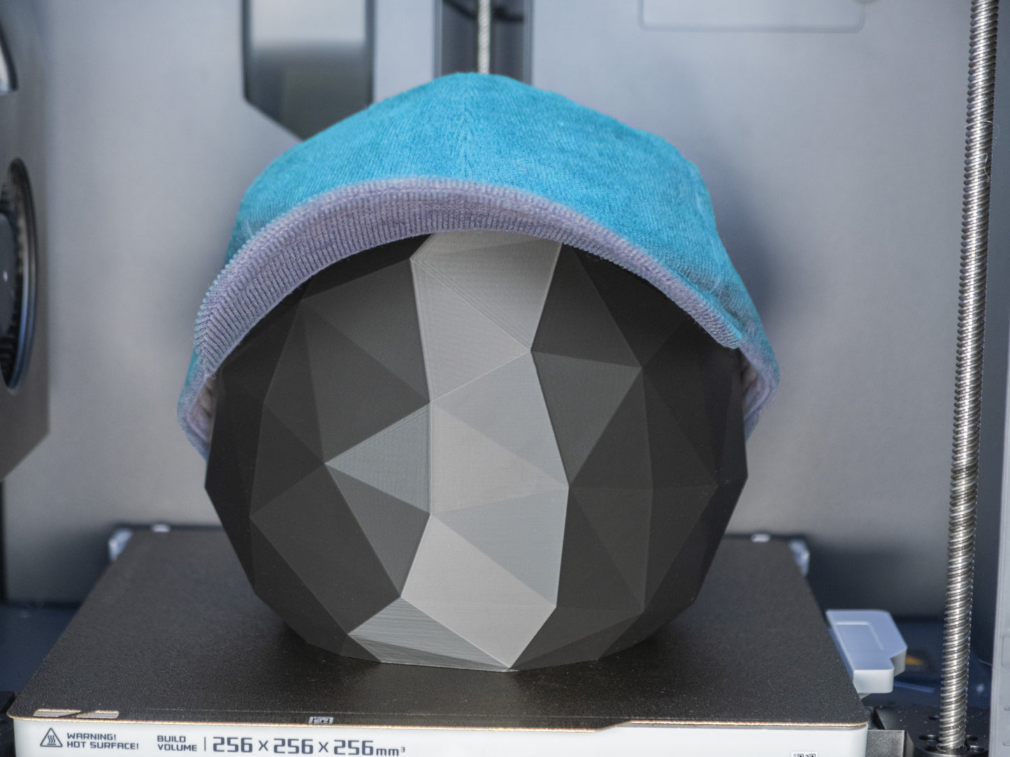Hat/Cap/Beret Holder, Low Poly Sphere, Hat Display, Gift for Dad, Home Decor