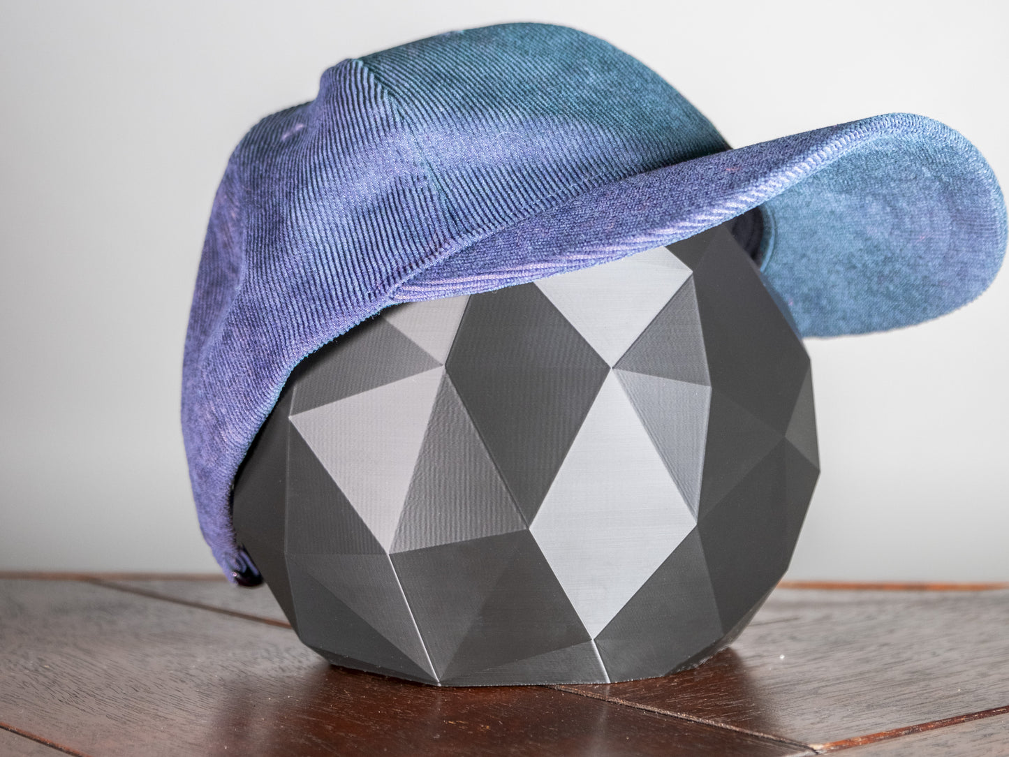 Hat/Cap/Beret Holder, Low Poly Sphere, Hat Display, Gift for Dad, Home Decor