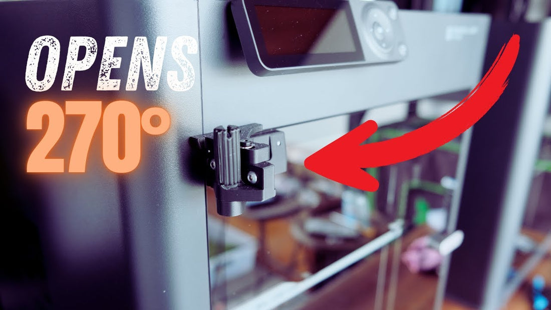 5 Printable Bambu Lab Mods: 270° Door Hinge and More