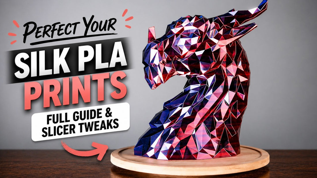 Silk PLA Settings: How to Get a Glossy Finish Every Time