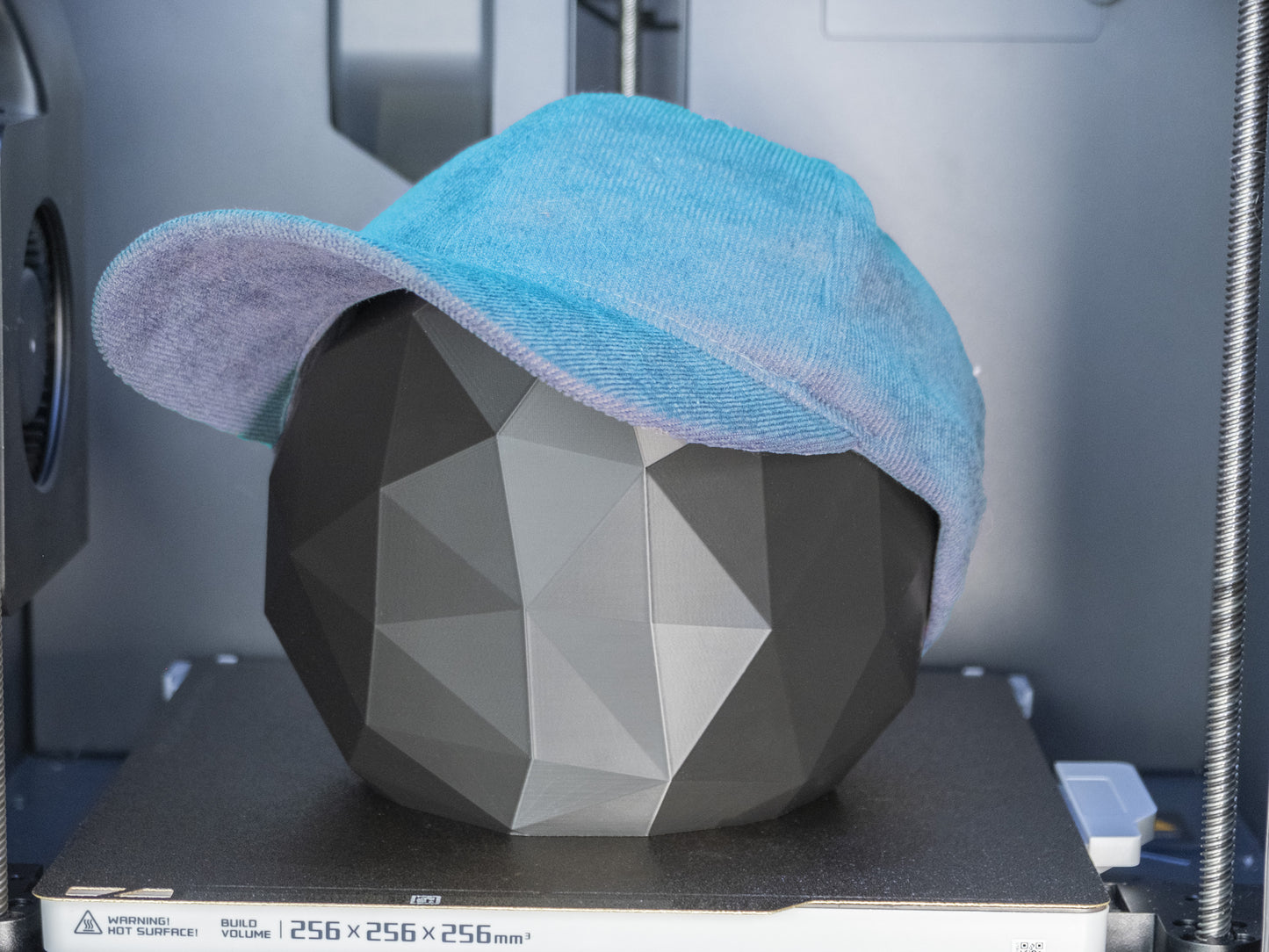 Hat/Cap/Beret Holder, Low Poly Sphere, Hat Display, Gift for Dad, Home Decor