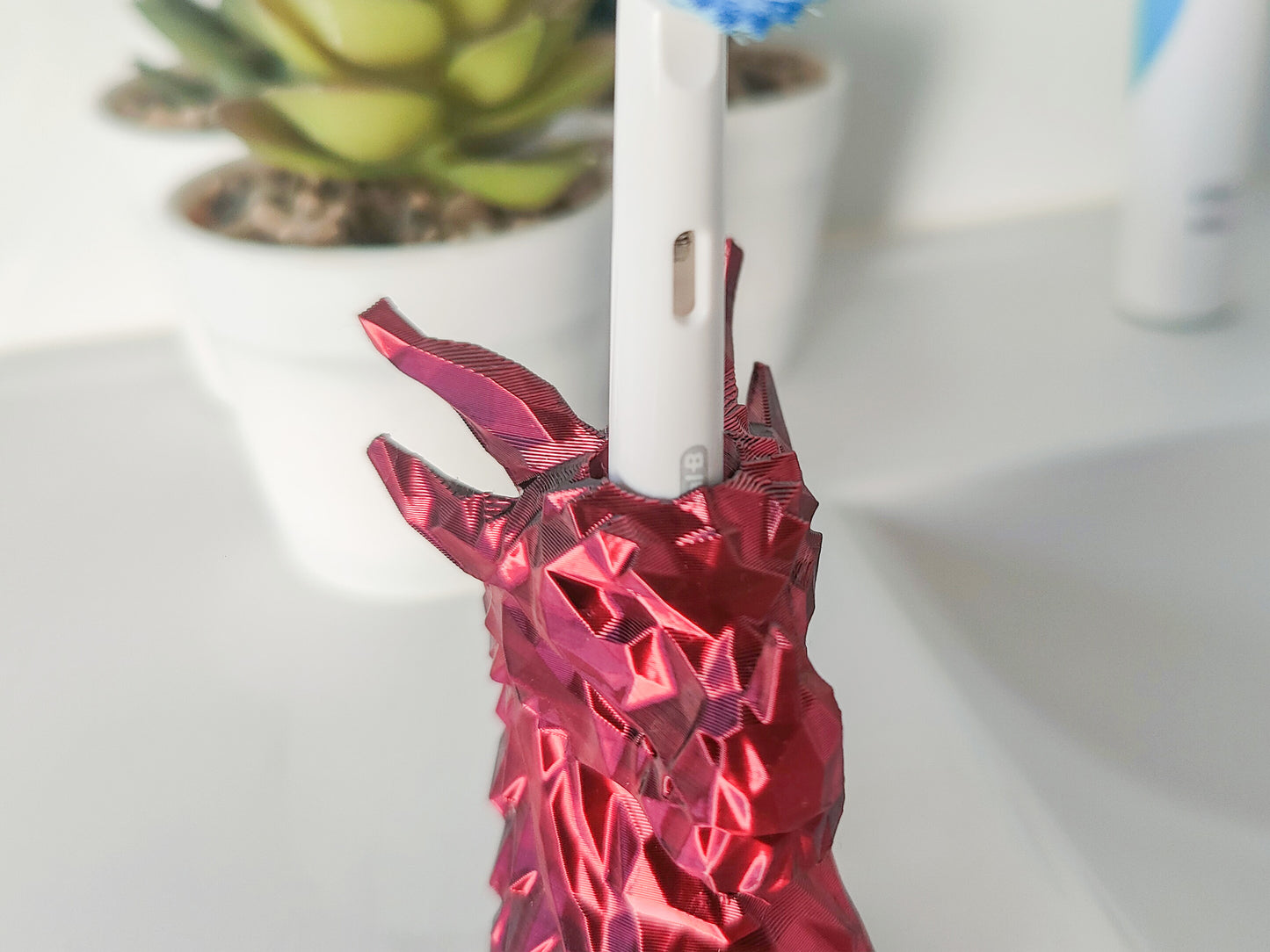 Dragon Head Toothbrush Holder